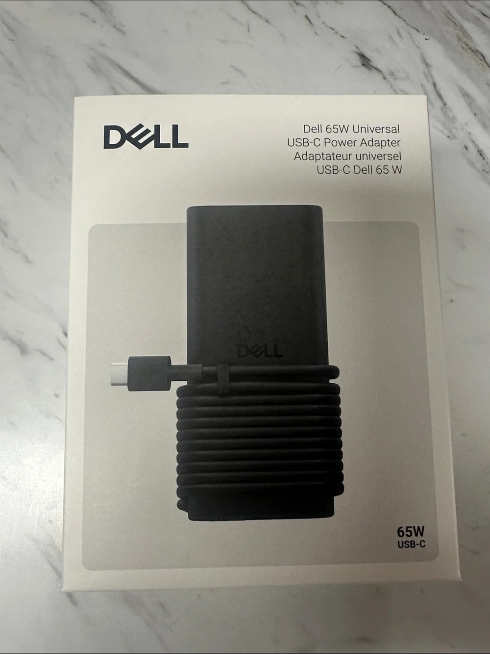 Dell 65W USB-C Power Adapter – Black